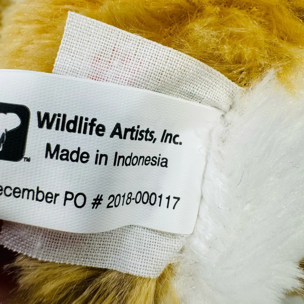 Fennec Fox plush stuffed animal Eco Pals 9” 2018 Wildlife Artists